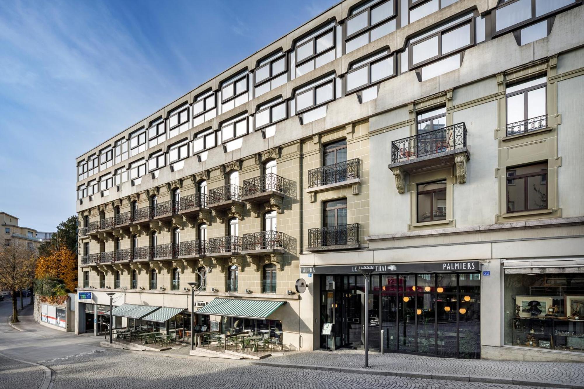 Hotel Alpha By Fassbind Lausana Exterior foto