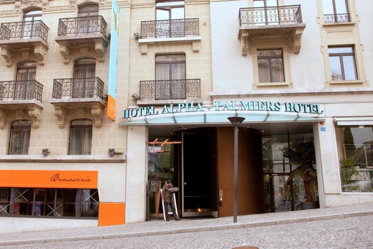 Hotel Alpha By Fassbind Lausana Exterior foto
